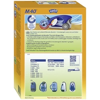 Swirl M40 MicroPor plus Staubsaugerbeutel 4St. Swirl M40 MicroPor plus Staubsaugerbeutel 4St.