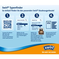 Swirl PH86 /PH 99 Staubsaugerbeutel 4 St. Swirl PH86 /PH 99 Staubsaugerbeutel 4 St.