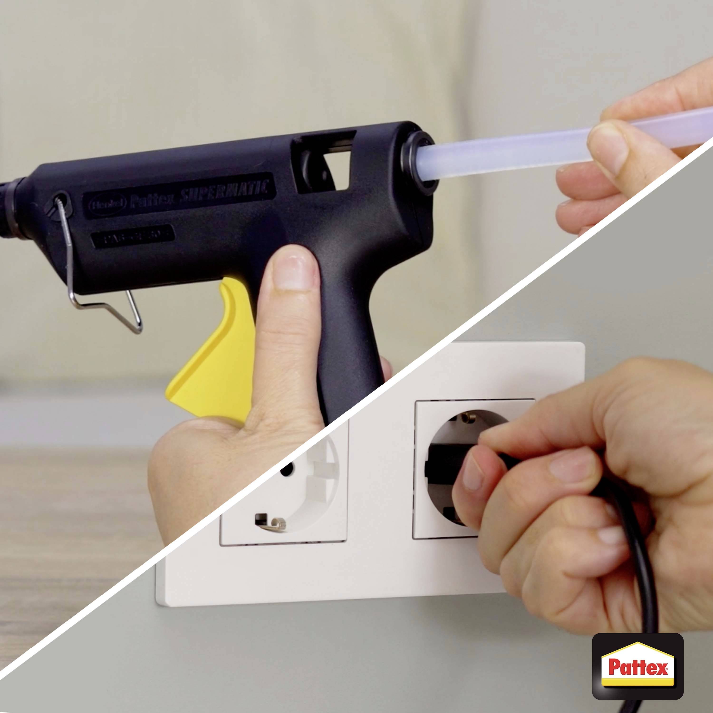 Pattex PTK56 Heißklebesticks 11mm 200mm Transparent 500g 25St.