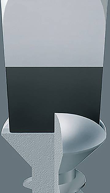 Werkstatt Schlitz-Schraubendreher Wera 932 A 05018270001 Klingenbreite: 10 mm Klingenlänge: 175 mm