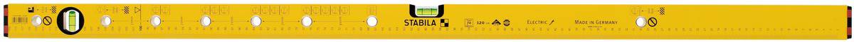 Stabila Type 70 Electric 16136/1 Elektriker-Wasserwaage 120 cm 0.5 mm/m