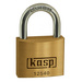 KASP K12540A1 Vorhängeschloss 40mm gleichschließend Goldgelb Schlüsselschloss