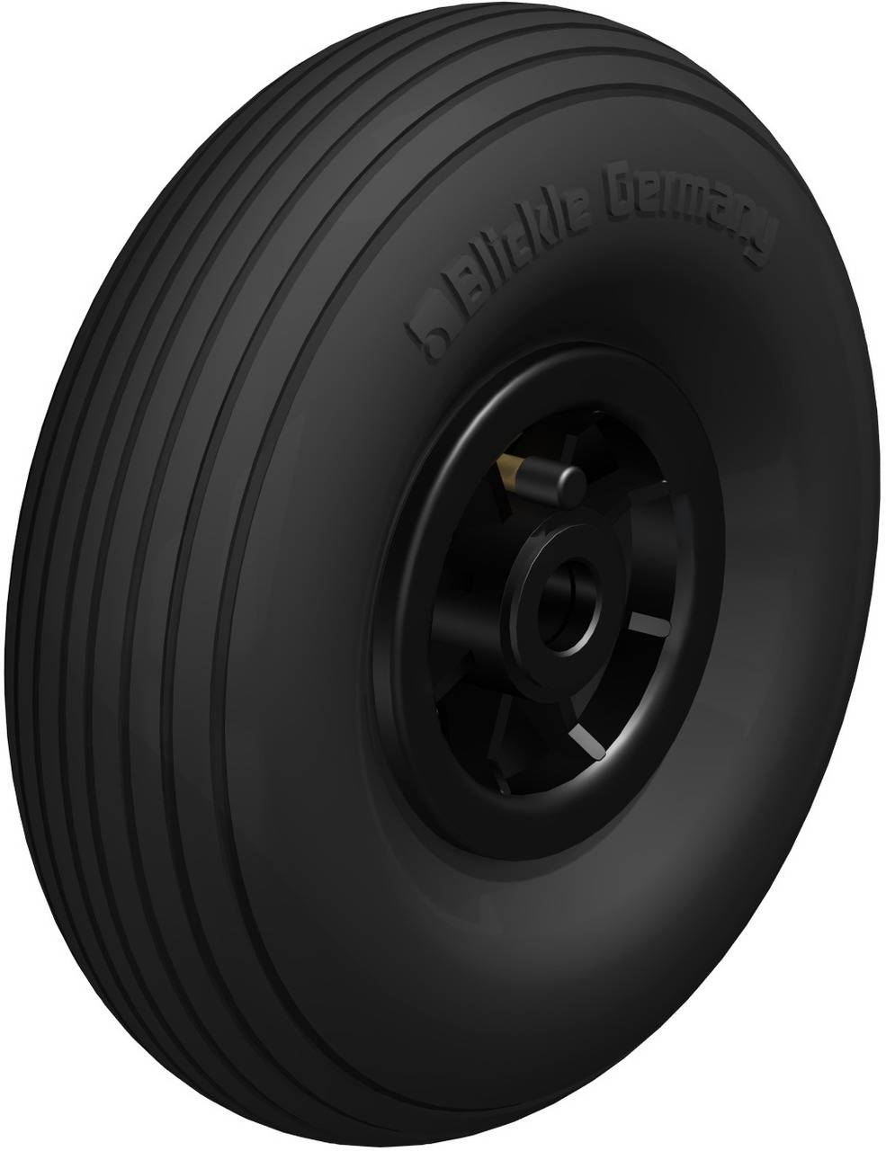 Blickle 10926 PK 260/20-75R Rad-Luftreifen Rad-Durchmesser: 260 mm Tragfähigkeit (max.): 150 kg 1 S