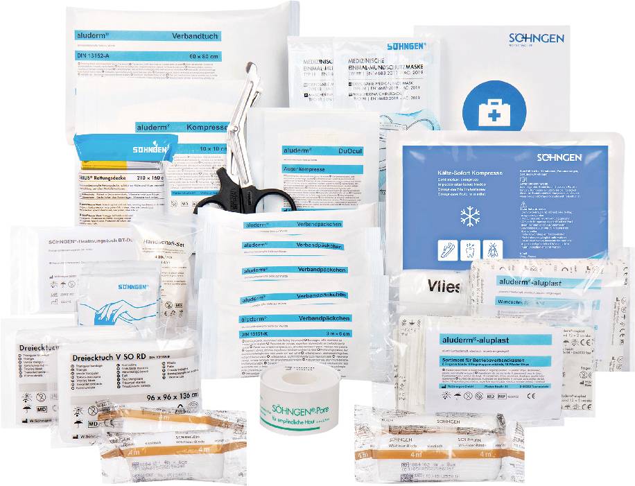 Söhngen 0303018 Erste Hilfe / Verbandskasten Nachfüllset DIN 13157