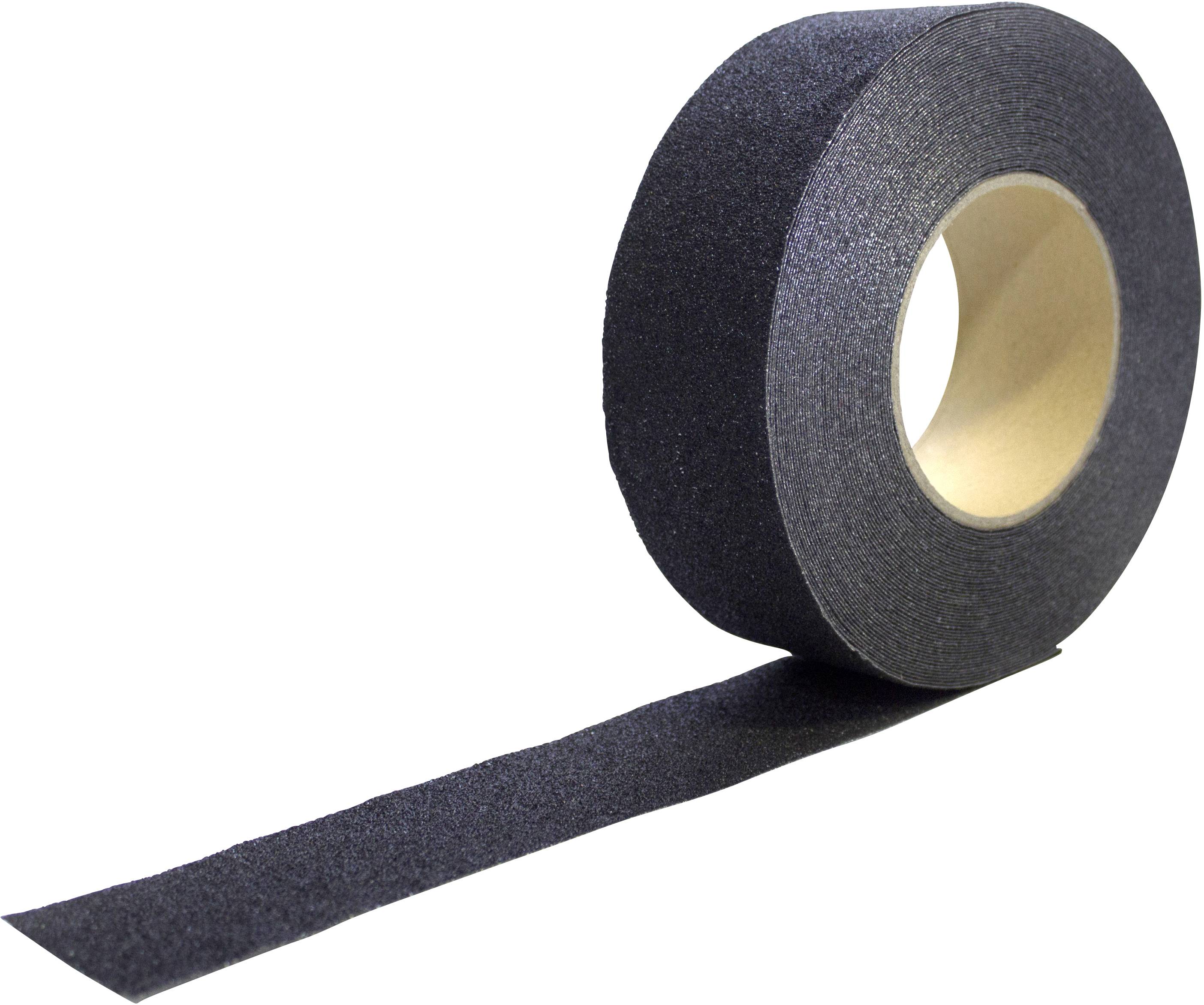 COBA Europe GF010002 Anti-Rutsch-Klebeband (L x B) 18.3m x 50mm Schwarz
