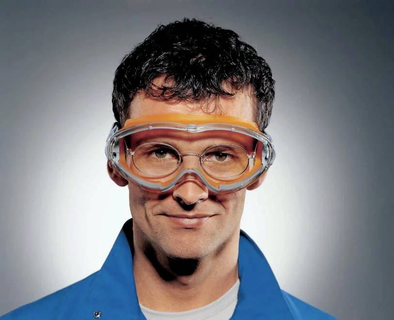 Uvex ULTRASONIC 9302245 Vollsichtbrille Orange, Grau EN 166-1, EN 170 DIN 166-1, DIN 170