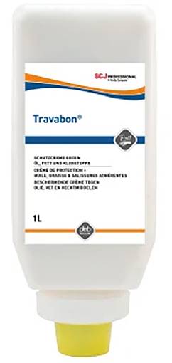 Hautschutzsalbe Travabon® 1l silikonfrei,parfümiert
