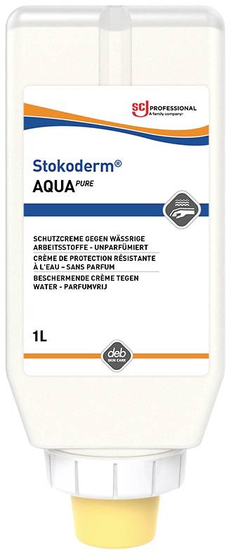 Hautschutzcreme Stokoderm® Aqua PURE 1l silikon-/parfümfrei