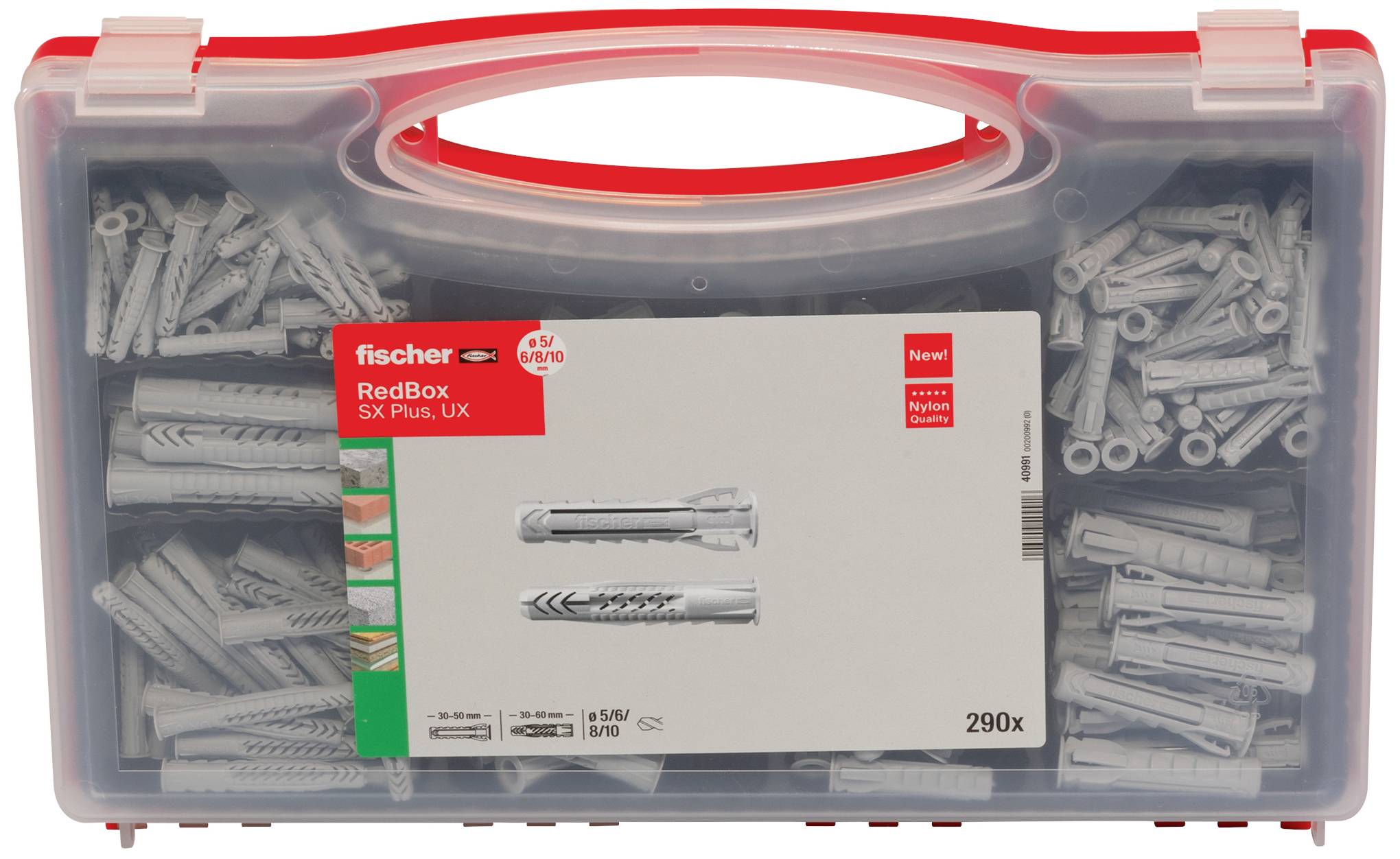 Fischer 40991 UX / SX Dübelsortiment 1 Set