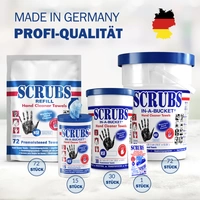 Scrubs In-a-Bucket 4019114422307 Handreinigungstücher 30St. Scrubs In-a-Bucket 4019114422307 Handreinigungstücher 30St.
