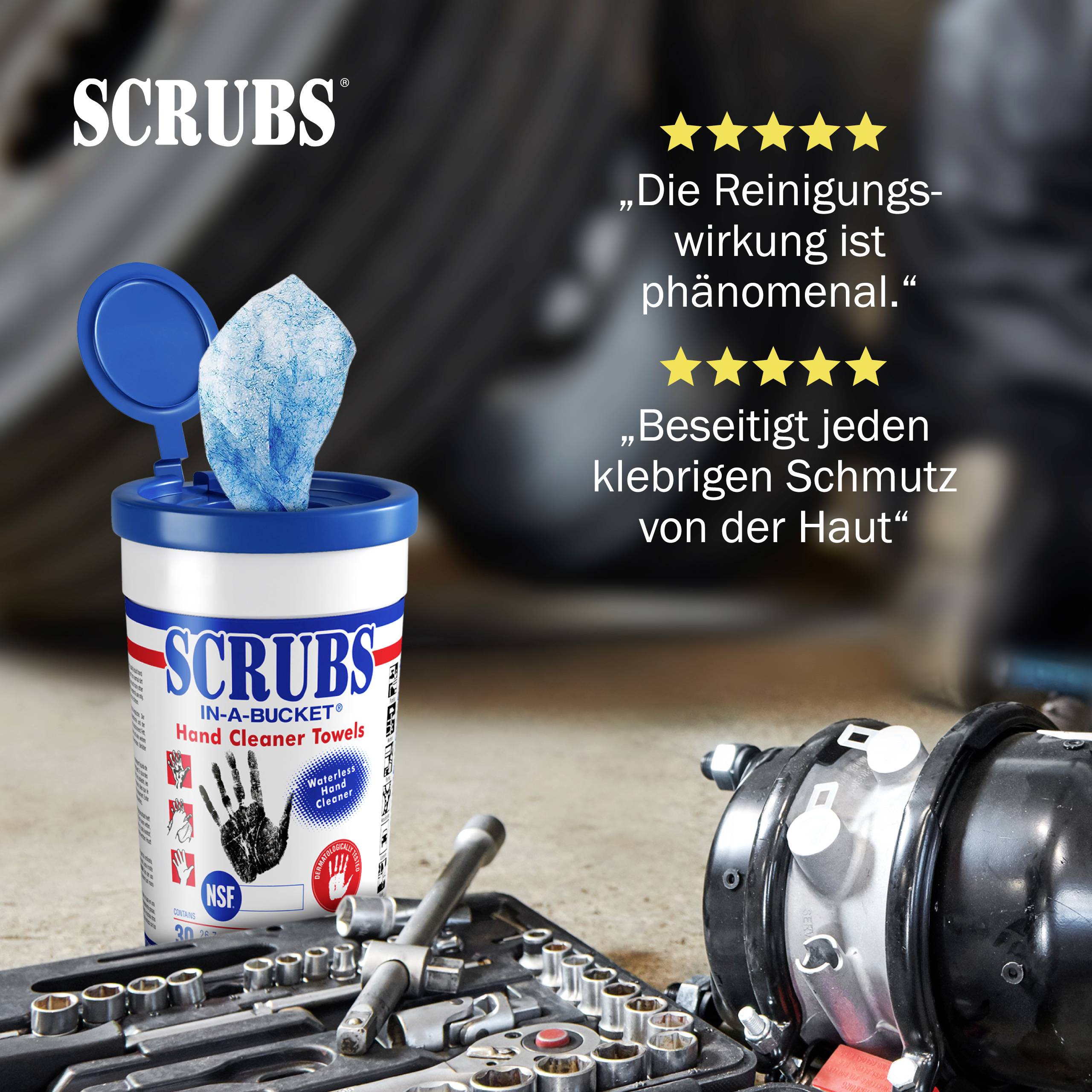 Scrubs In-a-Bucket Handreinigungstücher 30 St.