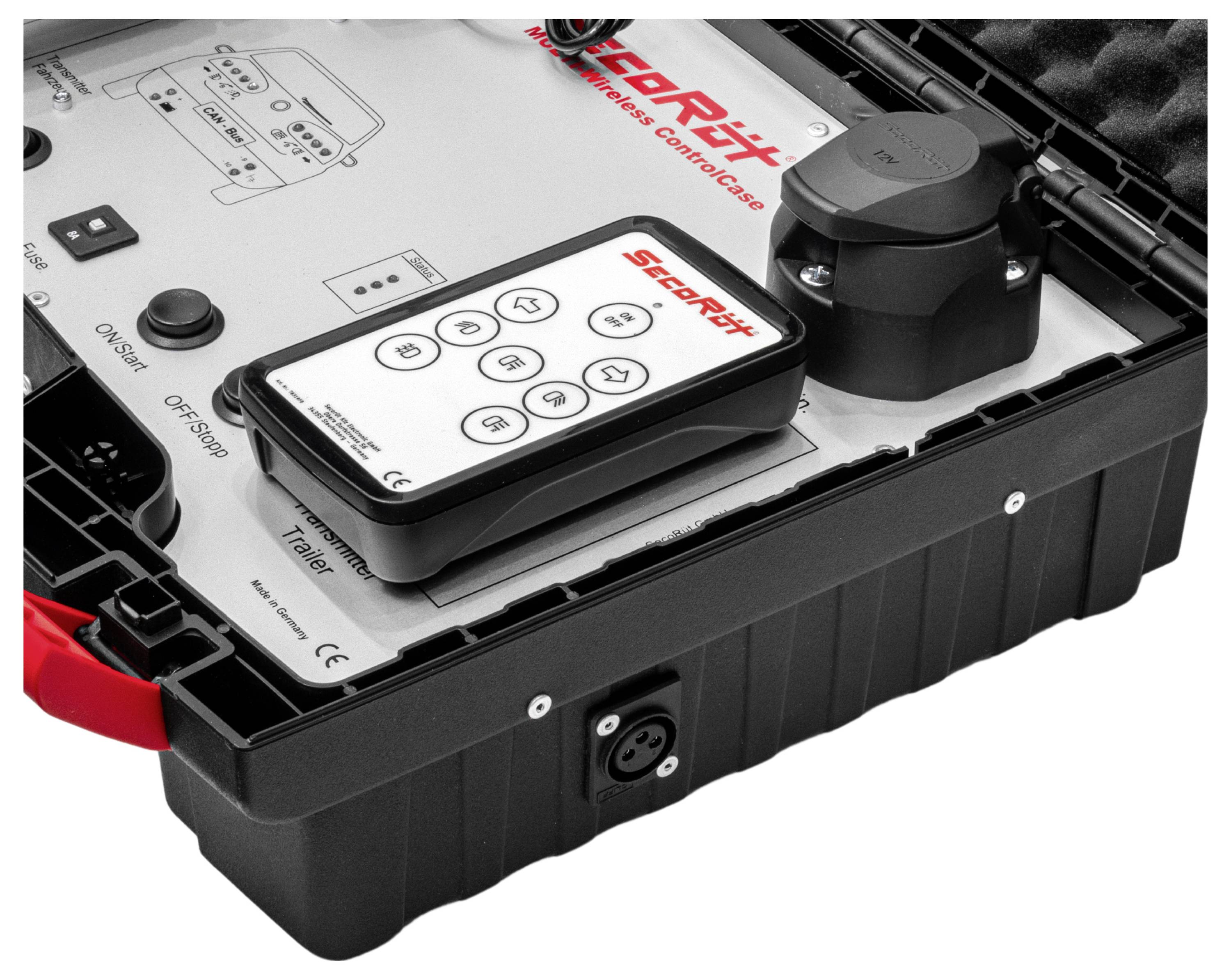 SecoRüt 70310-3 Wireless Control-Case Funk Anhängerprüfkoffer 12V Pole:7/13