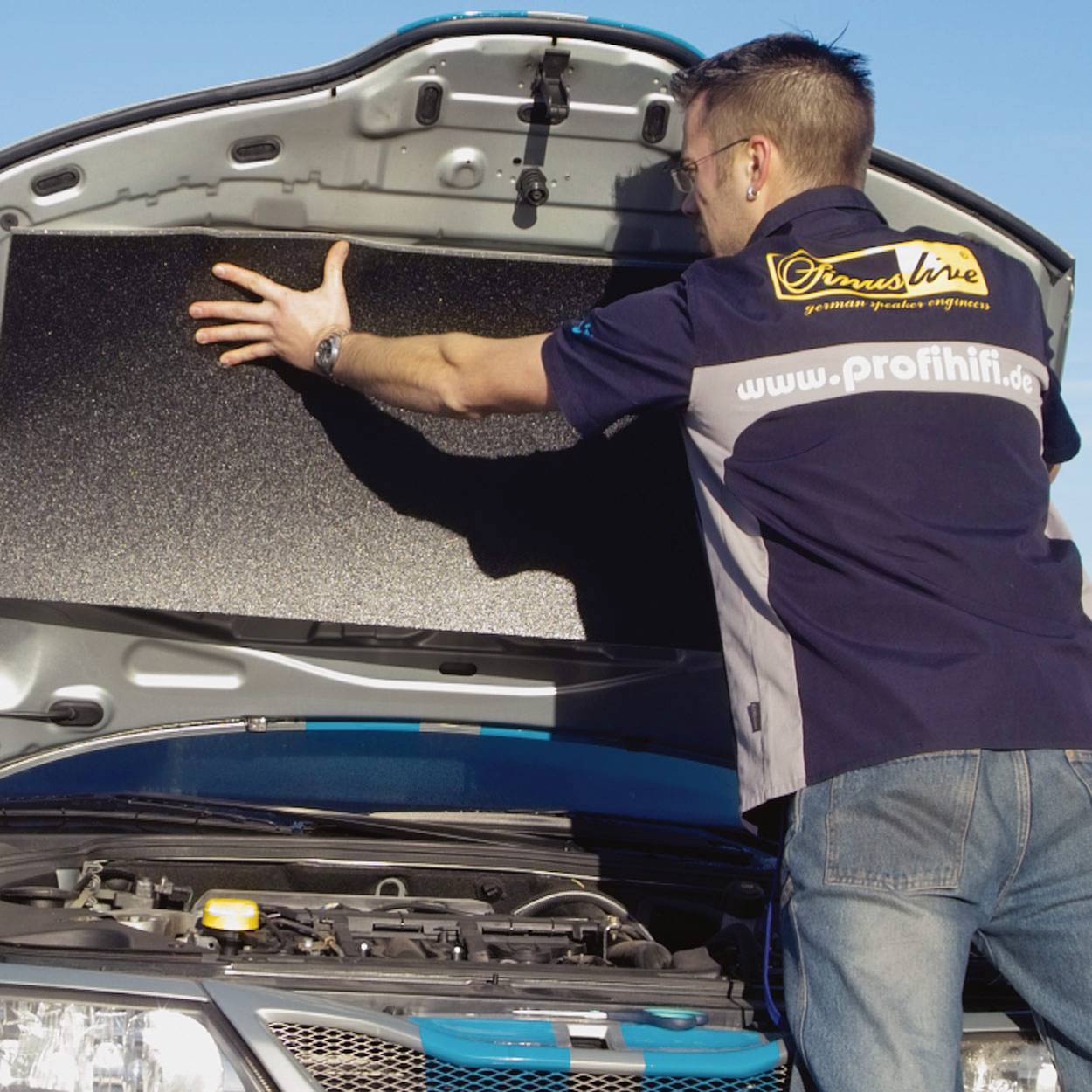 Sinuslive DSM Schallschutzverkleidung (L x B x H) 1000 x 500 x 11mm 1 Paar