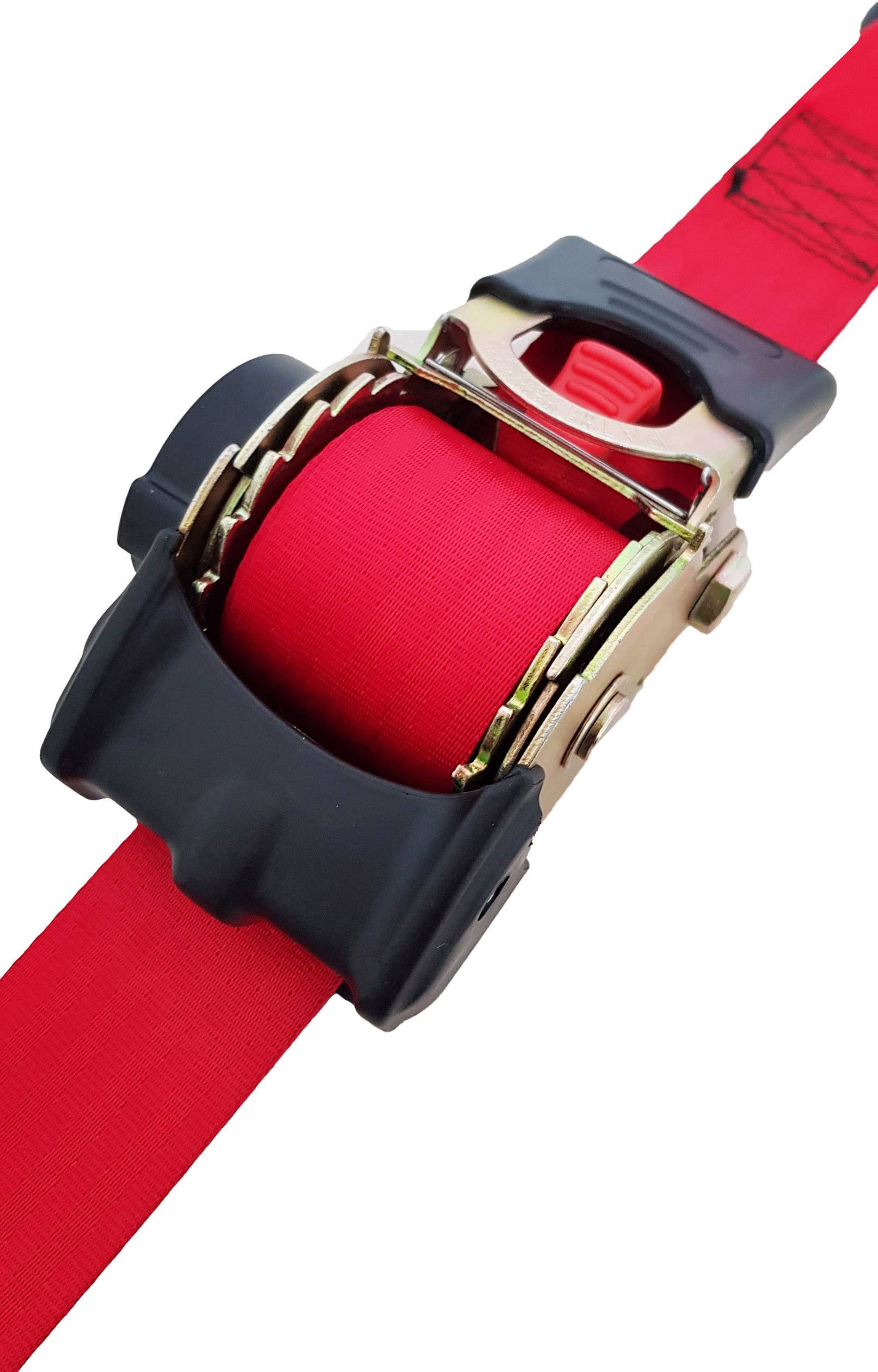 HP Autozubehör 12150 Selbstaufrollender Spanngurt Zugkraft LC Niederzurren (einzeln/direkt)=750 daN (L x B) 4.5m x 50mm Ratsche