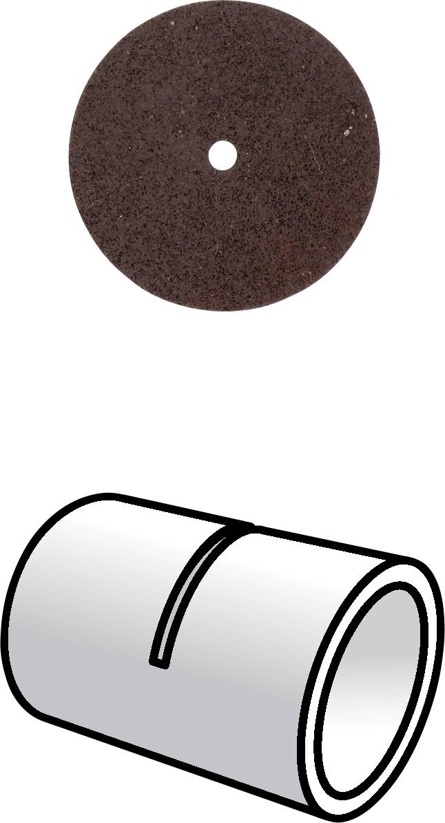 Dremel 420 2615042032 Trennscheibe gerade 24 mm 20 St. Metall, Holz, Kunststoff