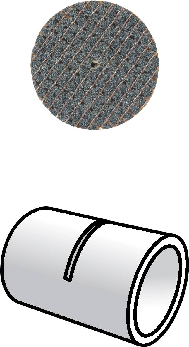 Dremel 426 2615042632 Trennscheibe gerade 32mm 5 St. Metall, Holz, Kunststoff