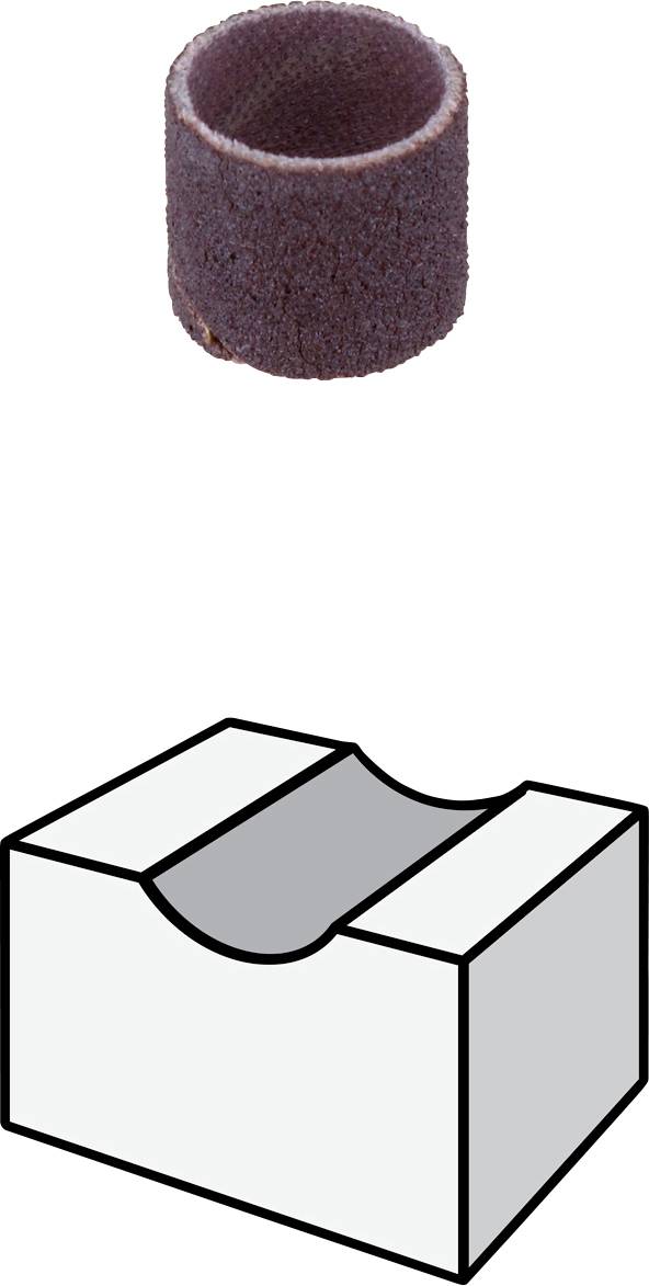 Dremel 432 2615043232 Schleifhülse Körnung (num) 120 (Ø) 13mm 6St.