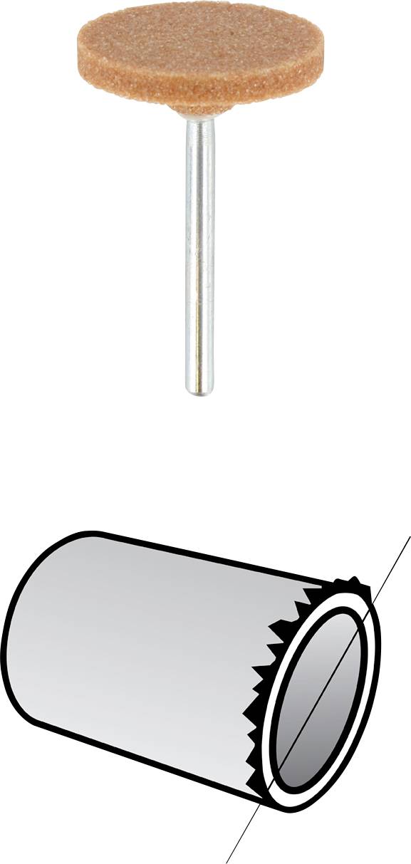 Dremel 2615821532 Korund-Schleifspitze 25,4 mm 8215 Schaft-Ø 3,2 mm