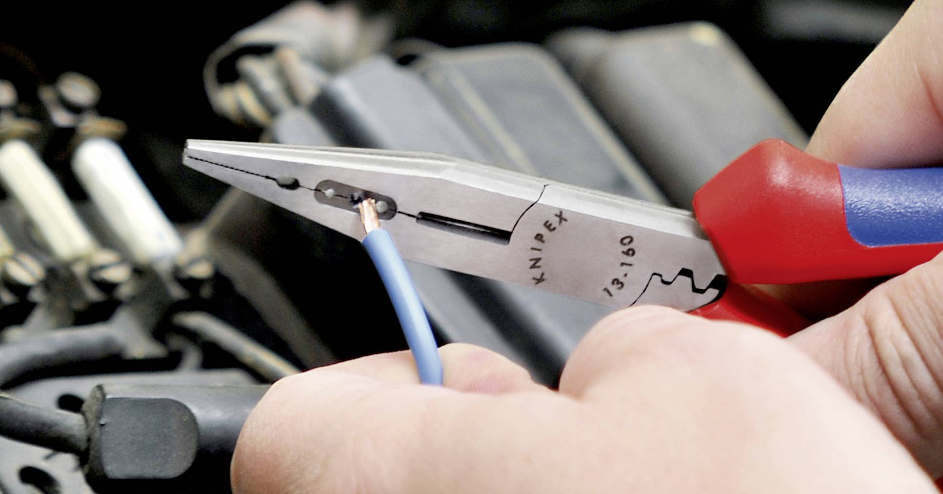 Knipex 13 02 160 SB Verdrahtungszange 160 mm 1 St.