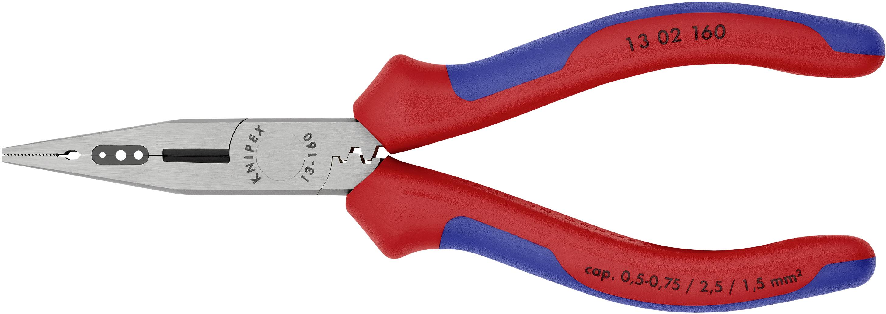 Knipex 13 02 160 SB Verdrahtungszange 160mm 1St.