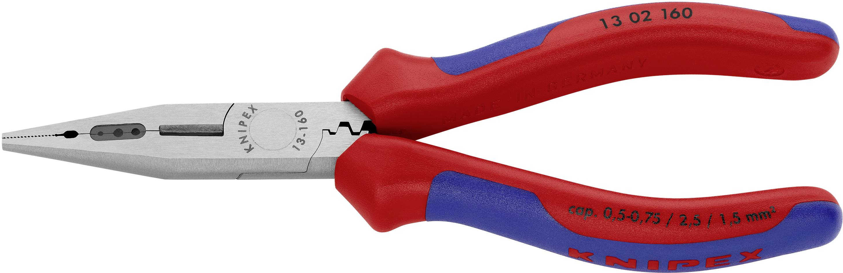 Knipex 13 02 160 SB Verdrahtungszange 160 mm 1 St.