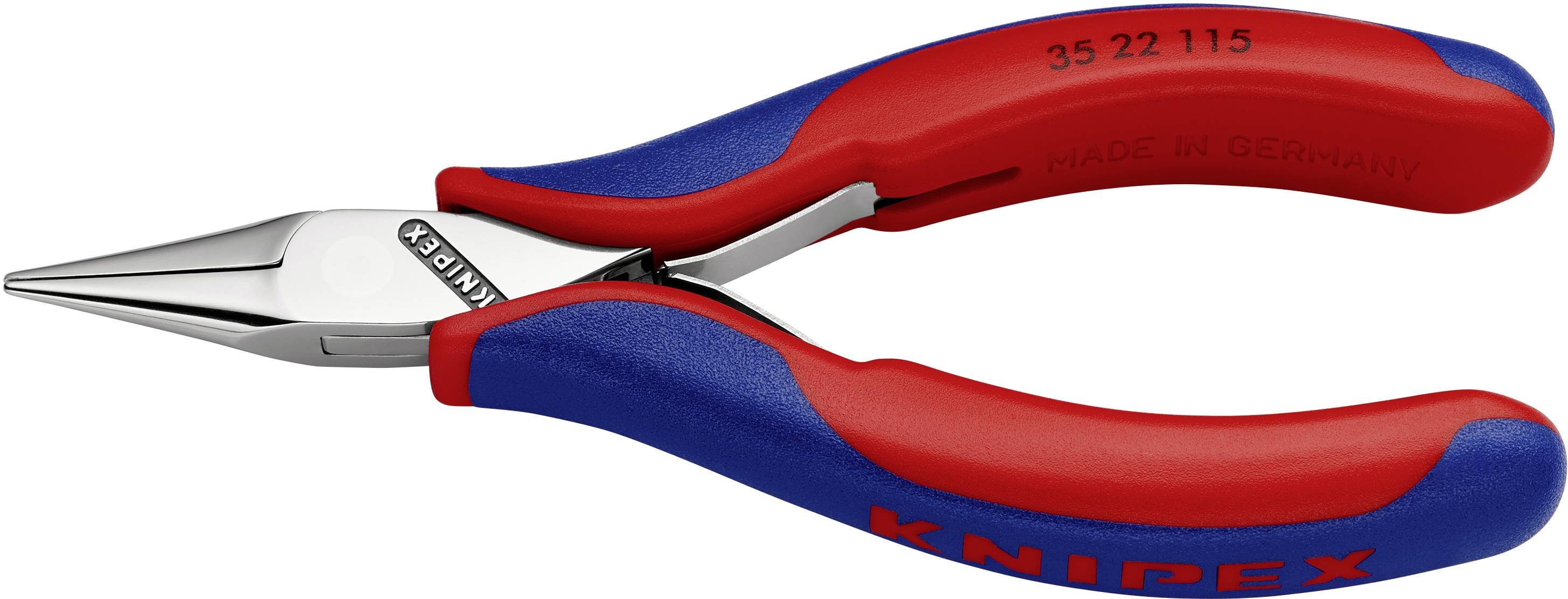 Knipex 35 22 115 SB Elektronik- u. Feinmechanik Spitzzange Gerade 115 mm
