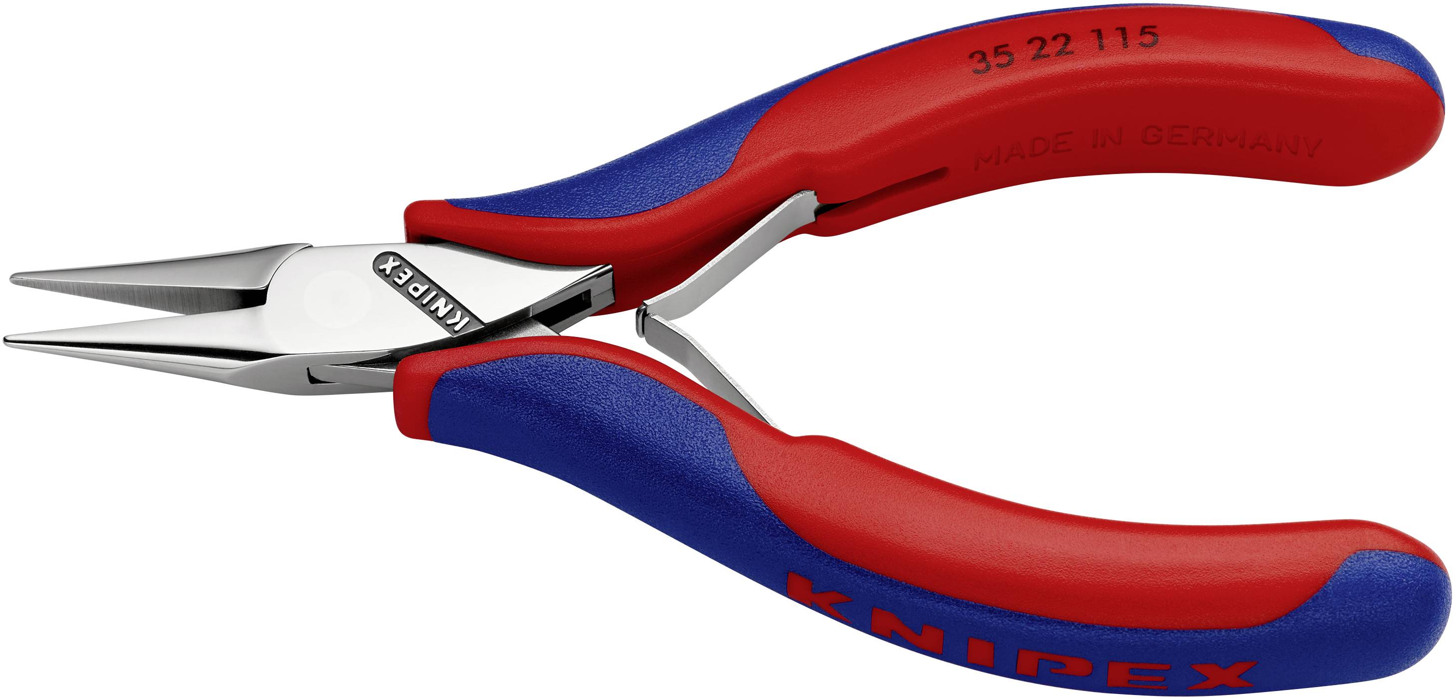 Knipex 35 22 115 SB Elektronik- u. Feinmechanik Spitzzange Gerade 115 mm