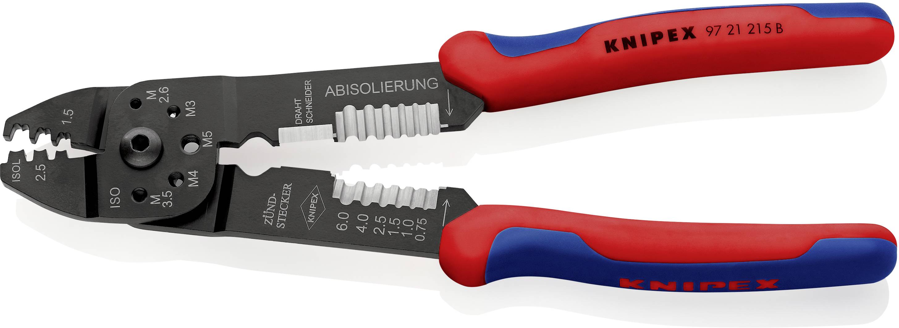 Knipex 97 21 215 B SB Crimpzange 215 mm 1 St.