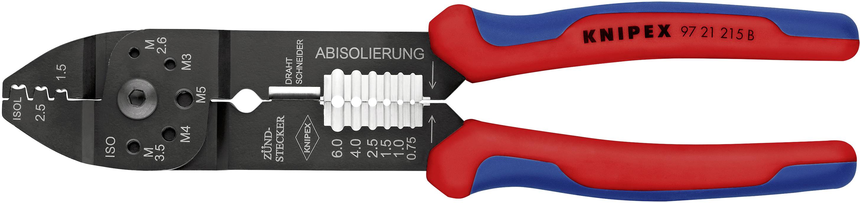 Knipex 97 21 215 B SB Crimpzange 215 mm 1 St.