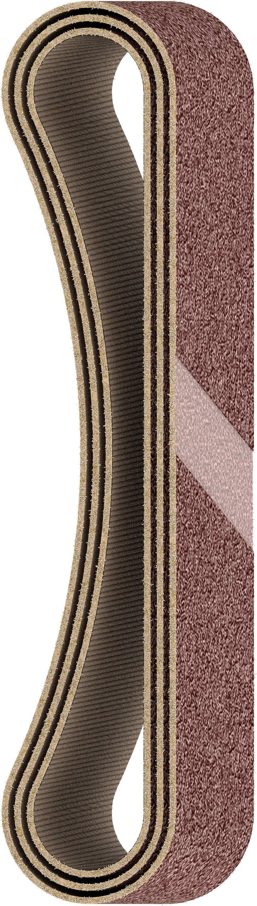 Längliches Paket mit abwechselnden Schichten aus braunem und rosafarbenem Material, ähnlich einem Sandwich, mit rauer Textur.