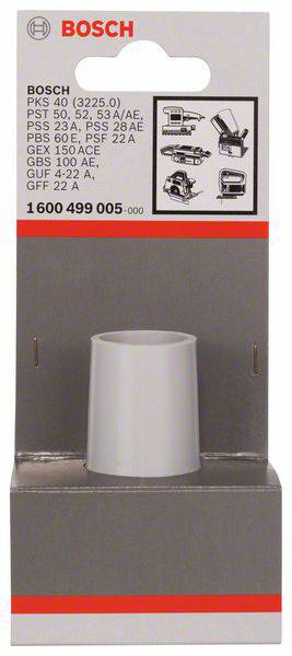 Anschlussstutzen, Adapter für Fremdabsaugung, 35/25 mm Bosch Accessories 1600499005