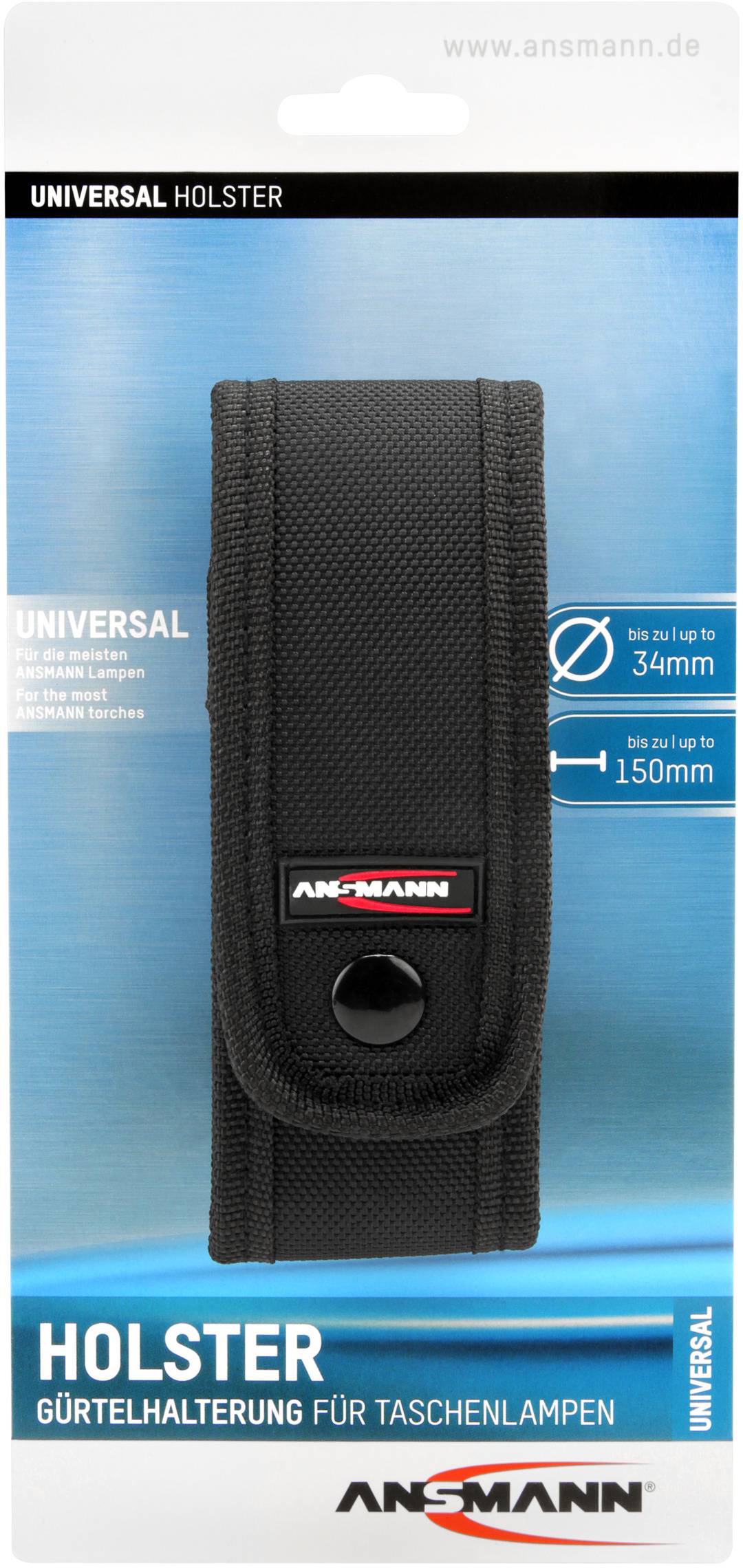 Ansmann 1600-0017 Gürteltasche Agent 4, Agent 5 (868712)