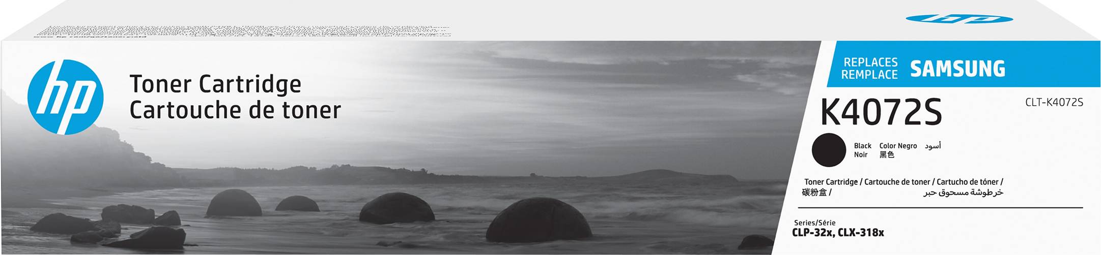 Samsung HP Toner CLT-K4072S Original Schwarz 1500 Seiten SU128A
