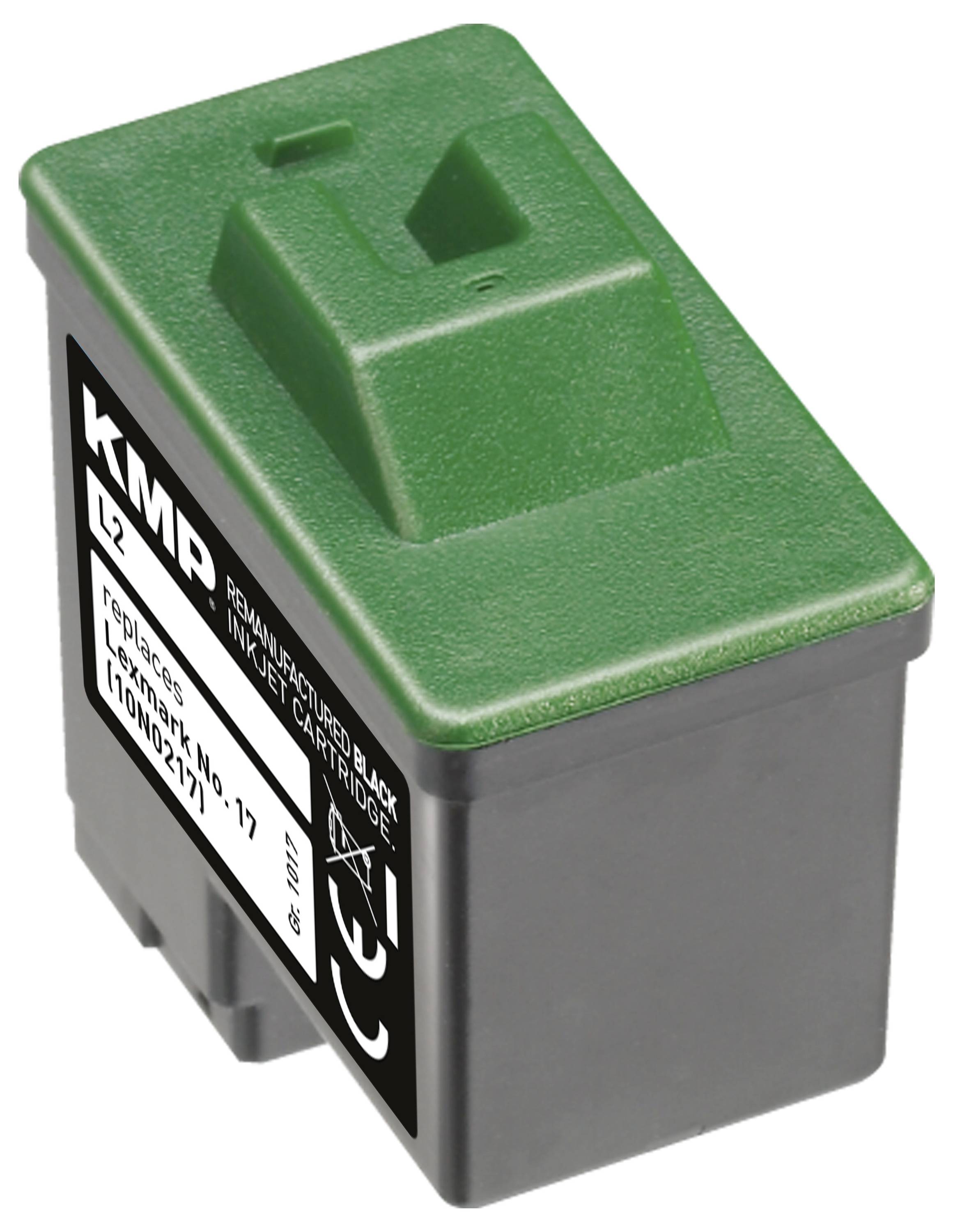 KMP Druckerpatrone ersetzt Lexmark 17 Kompatibel Schwarz L2 1017,4171