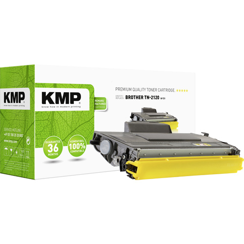 KMP Toner ersetzt Brother TN-2120, TN2120 Kompatibel Schwarz 2600 Seiten B-T21