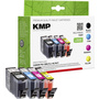 KMP Tinte ersetzt Canon PGI-5, CLI-8 Kompatibel Kombi-Pack Schwarz, Cyan, Magenta, Gelb C66V 1504,0005