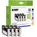KMP Encre remplace Epson T1285, T1281, T1282, T1283, T1284 compatible pack bundle noir, cyan, magenta, jaune E121V 1616,0050