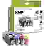 KMP Tinte ersetzt HP 920XL Kompatibel Kombi-Pack Schwarz, Cyan, Magenta, Gelb H67V 1717,0055