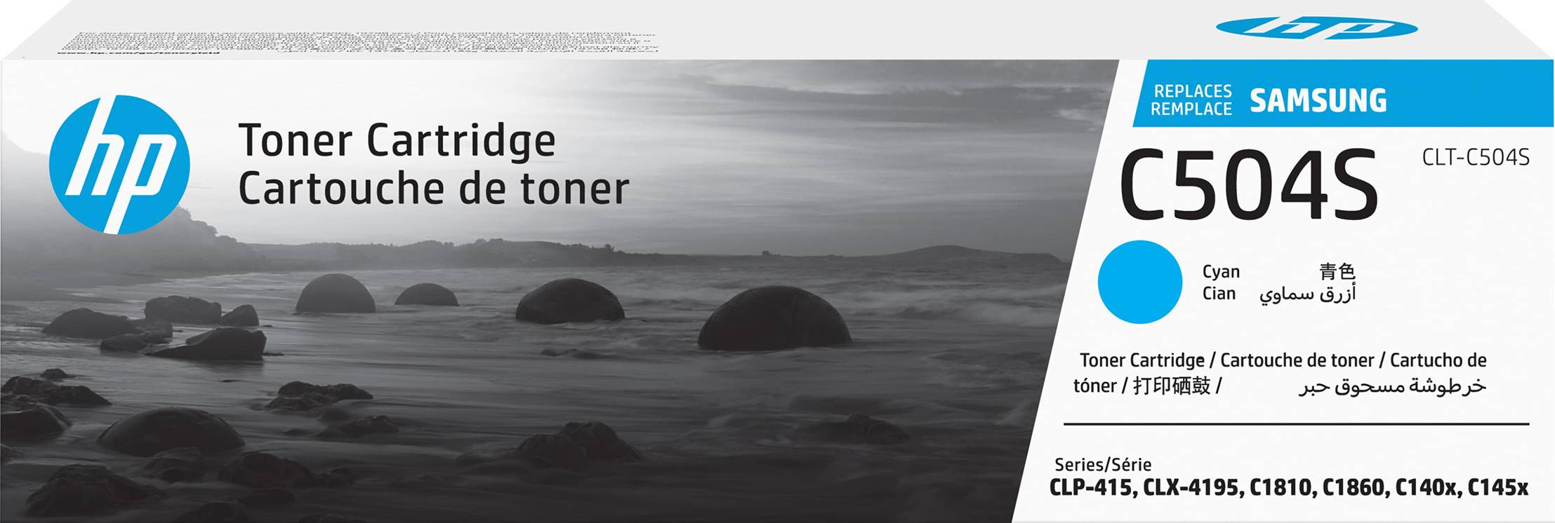 HP Toner CLT-C504S Original Cyan 1800 Seiten SU025A