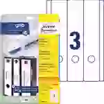 Avery-Zweckform Ordner-Etiketten L4759-25 61 x 297mm Papier Weiß Permanent haftend 90St. Avery-Zweckform Ordner-Etiketten L4759-25 61 x 297mm Papier Weiß Permanent haftend 90St.