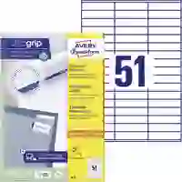 Avery-Zweckform 3420 Universal-Etiketten 70 x 16.9mm Papier Weiß 5100 St. Permanent haftend Tintenstrahldrucker, Laserdrucker Avery-Zweckform 3420 Universal-Etiketten 70 x 16.9mm Papier Weiß 5100 St. Permanent haftend Tintenstrahldrucker, Laserdrucker