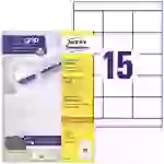 Avery-Zweckform 3669 Universal-Etiketten 70 x 50.8mm Papier Weiß 1500 St. Permanent haftend Tintenstrahldrucker, Laserdrucker Avery-Zweckform 3669 Universal-Etiketten 70 x 50.8mm Papier Weiß 1500 St. Permanent haftend Tintenstrahldrucker, Laserdrucker