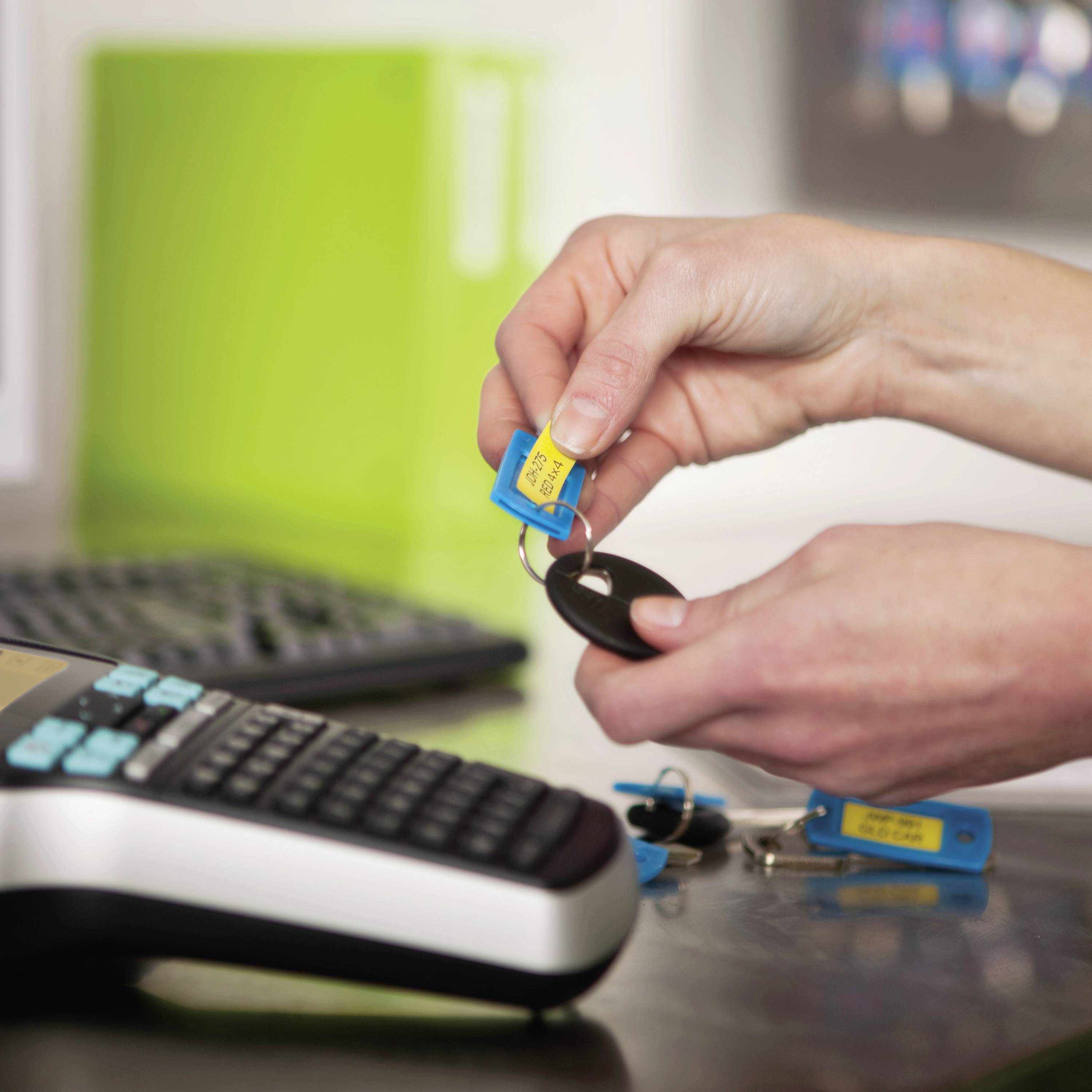 DYMO LabelManager 420P Set Beschriftungsgerät Geeignet für Schriftband: D1 6 mm, 9 mm, 12 mm, 19 mm