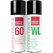 Kontakt Chemie KONTAKT 60 / KONTAKT WL Kontaktreiniger 1 Set Kontakt Chemie KONTAKT 60 / KONTAKT WL Kontaktreiniger 1 Set