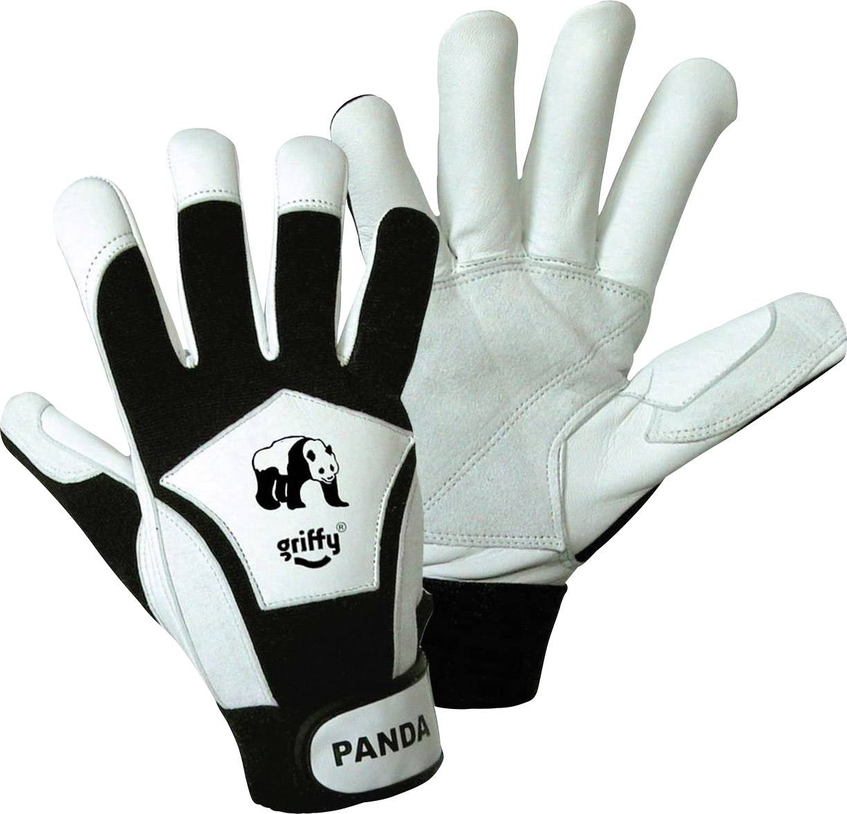 Leipold Doehle 1730-10 Panda Nappaleder Montagehandschuh Größe (Handschuhe): 10, XL EN 388:2016 CAT II 1 Paar