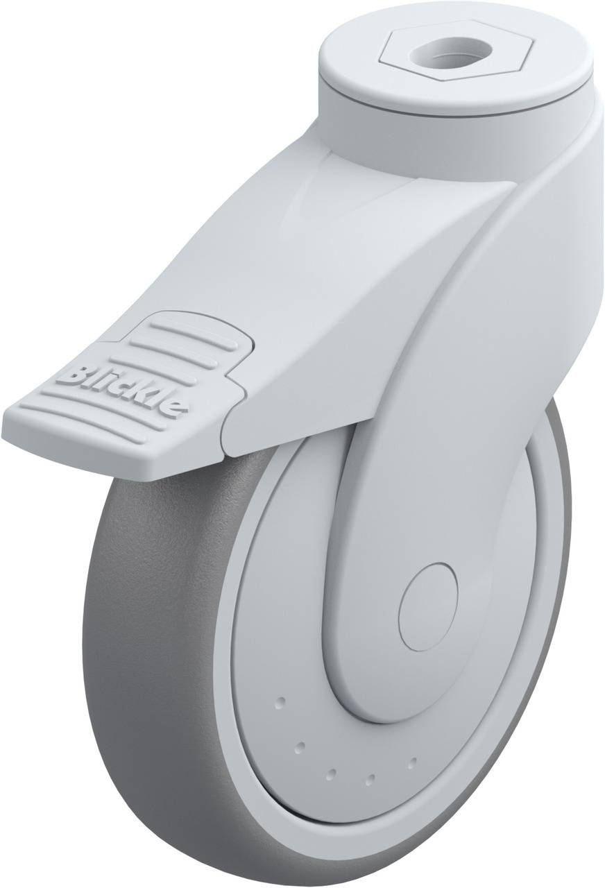 Blickle 743103 LWG-TPA 126KF-11-FI (LWG-TPA 126K-11-FI-FK) Lenkrolle mit Feststeller Rad-Durchmesser: 125mm Tragfähigkeit (max.)