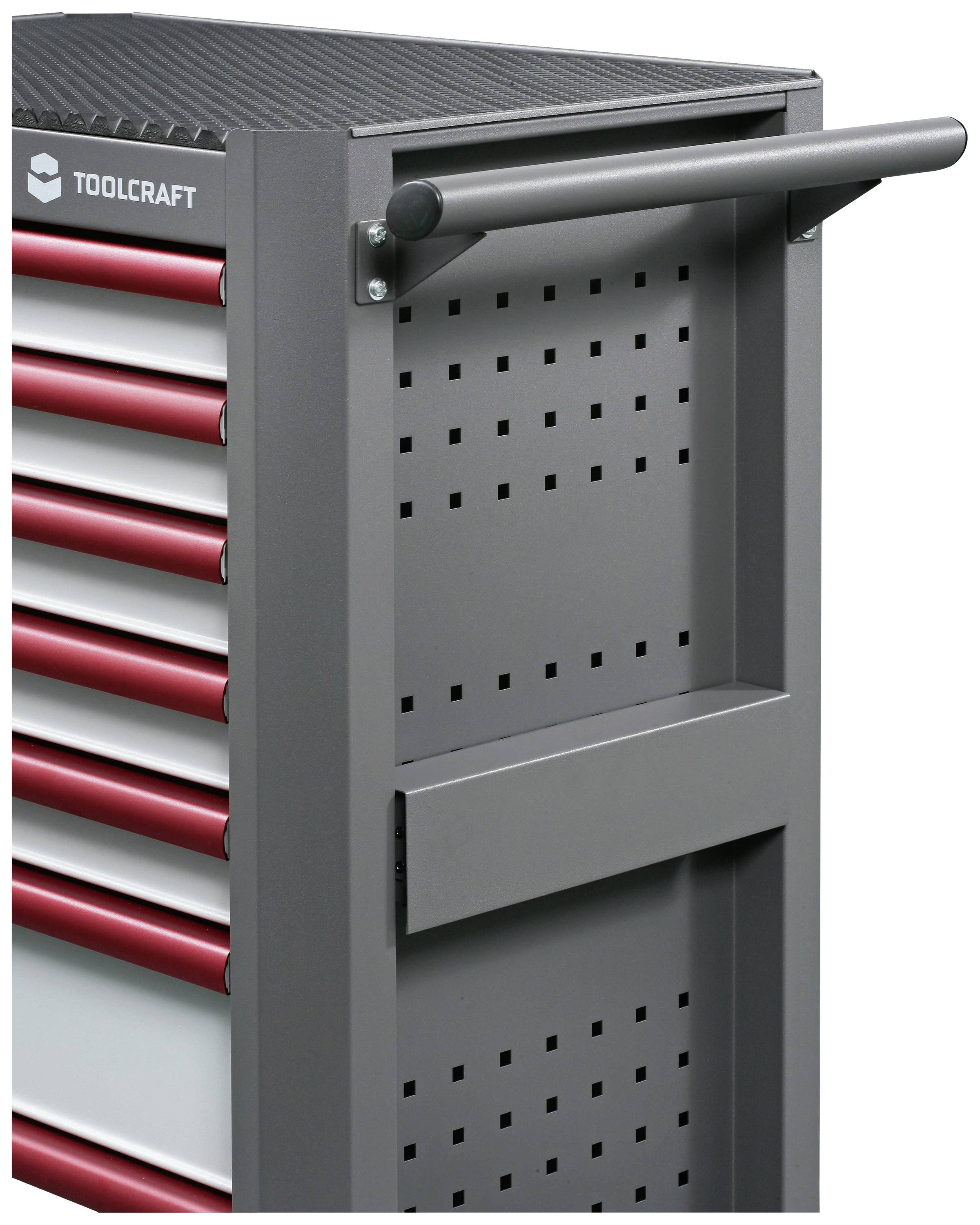 TOOLCRAFT 96029C702 Werkstattwagen Herstellerfarbe: Grau, Anthrazit, Rot