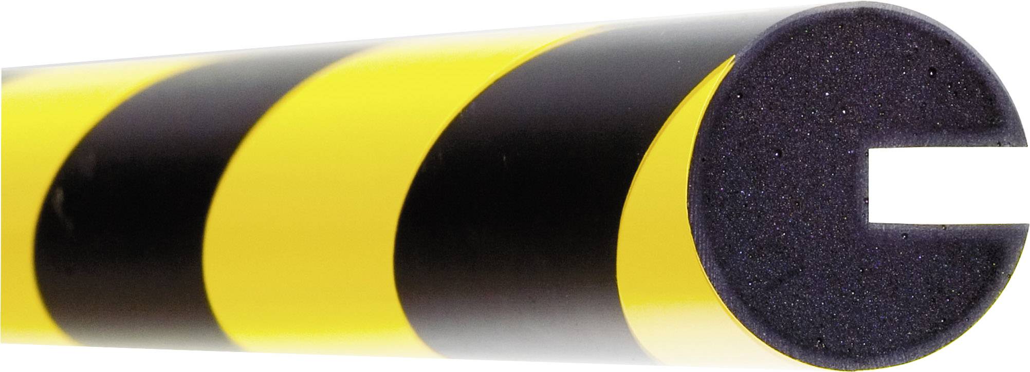 Moravia 422.17.696 MORION-Prallschutz Kreis - Profilschutz gelb/schwarz (Ø x L) 40 mm x 1000 mm