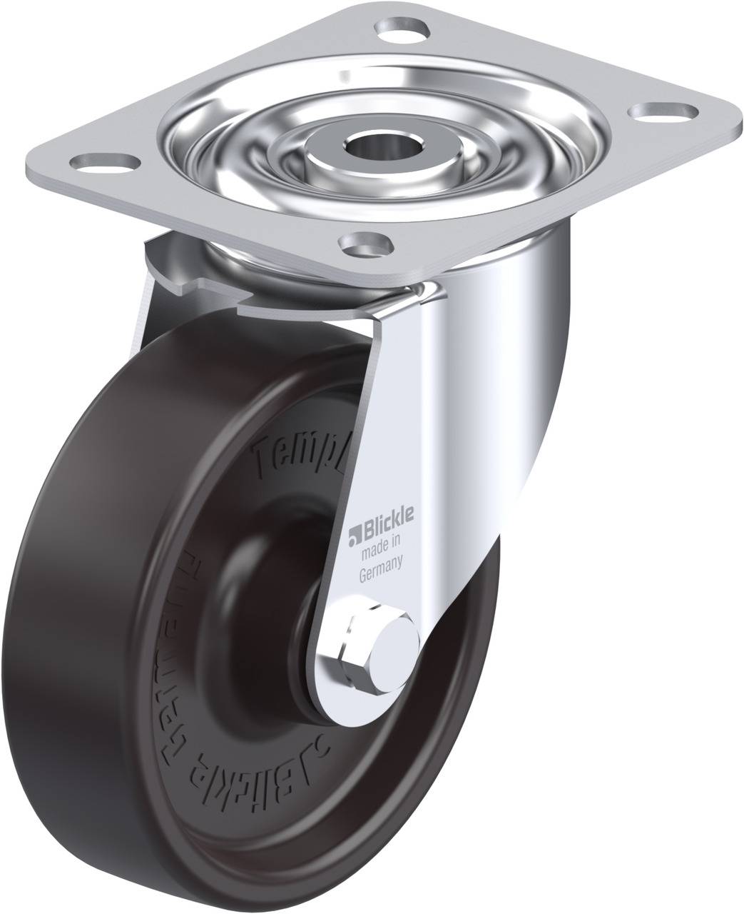 Blickle 605618 LI-PHN 100G Lenkrolle Rad-Durchmesser: 100 mm Tragfähigkeit (max.): 125 kg 1 St.