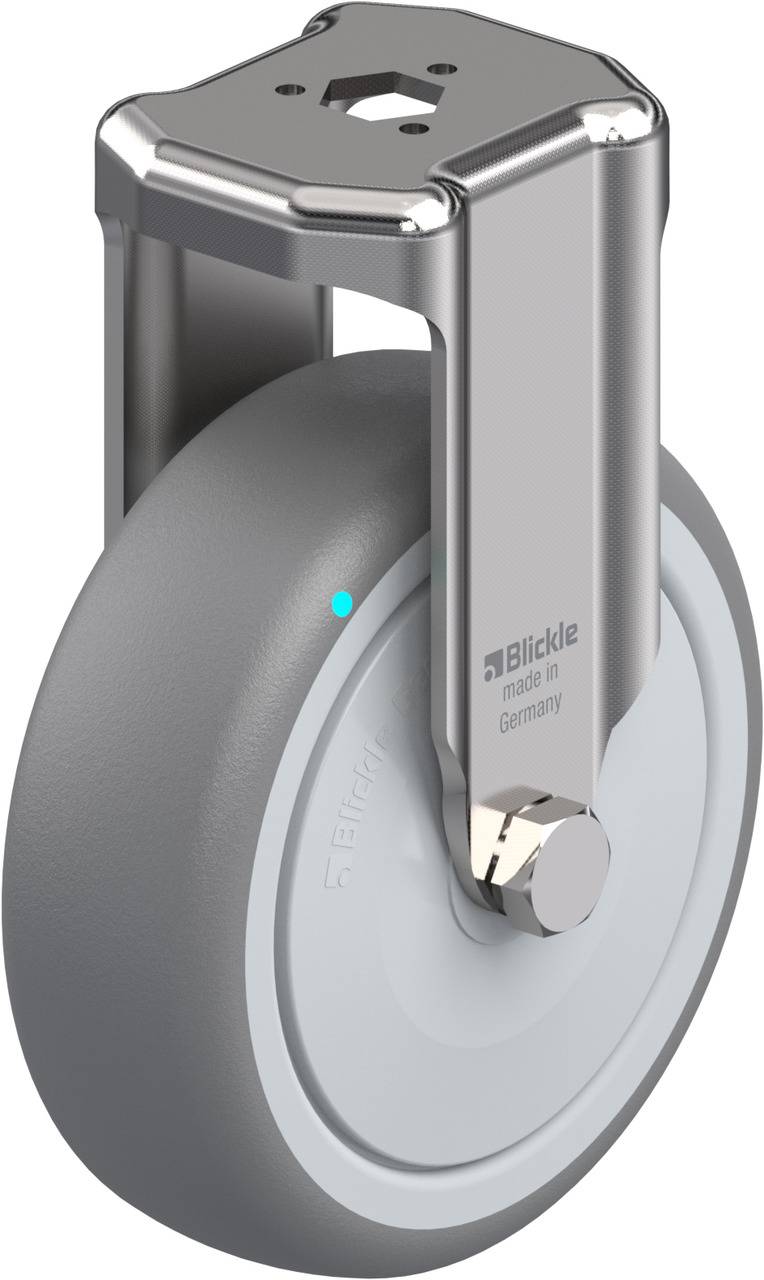 Blickle 574459 BKRXA-TPA 101KFD (BKRXA-TPA 101KD-FK) Bockrolle Rad-Durchmesser: 100mm Tragfähigkeit (max.): 110kg 1St.